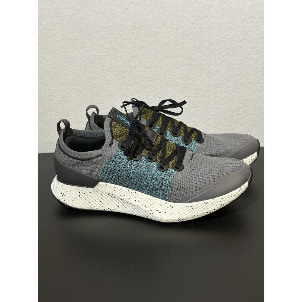 Allbirds Women’s Tree Glider Grey/Blu/Grn Size 10.5